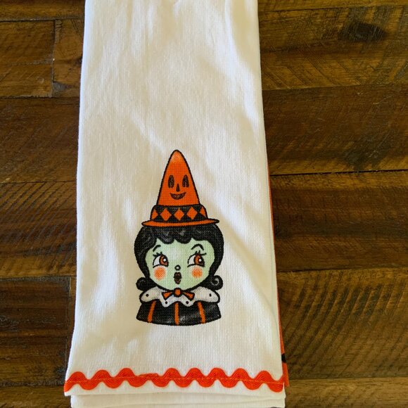 Johanna Parker Other - Johanna Parker-Halloween Carnival Cottage Two-Piece Kitchen Towel Set